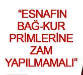 Esnaftan BAĞ-KUR Primi Çağrısı: Zam Değil İndirim Yapılmalı